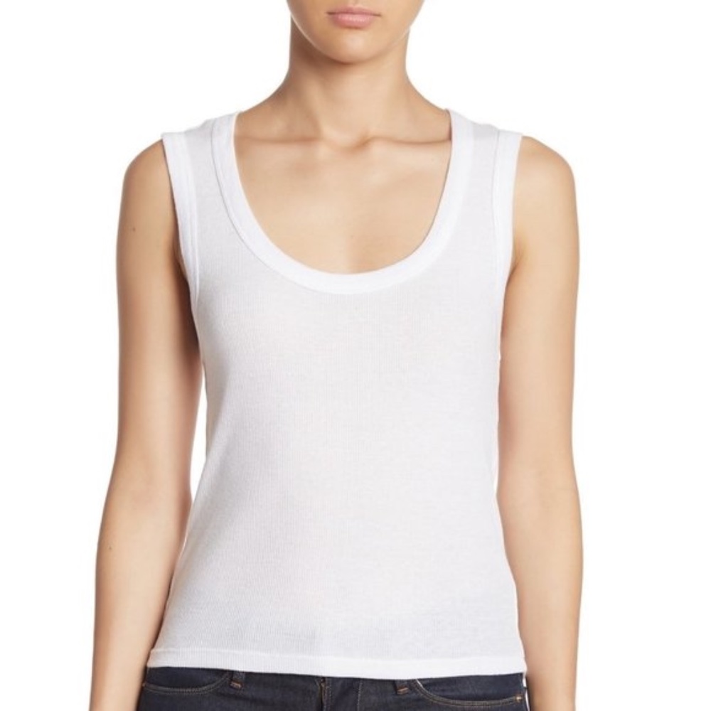 BP. Scoop Neck Ribbed Tank Top